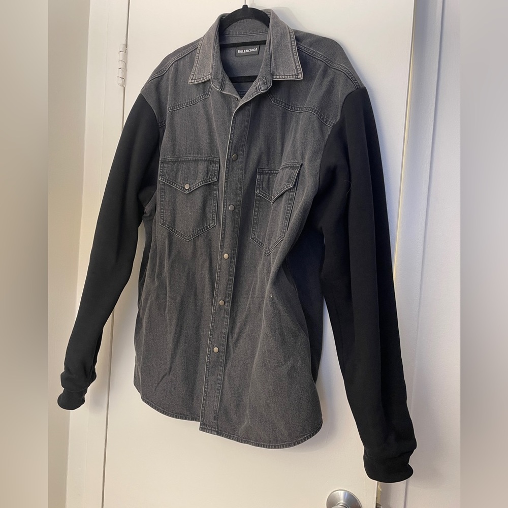 Balenciaga jean jacket